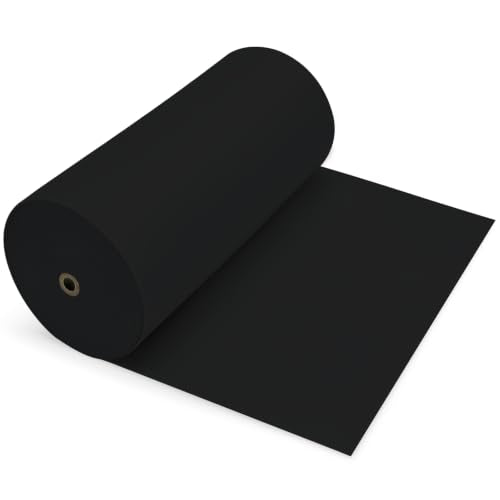 54IN X 600FT Plastic Table Cover Roll with Cutter Box, Cut to Size Plastic Table Cloths for Parties, Birthday, (Black, 54"x7680"(Rectangular)) - color: Black, size: 7680" x 54" (Rectangular)
