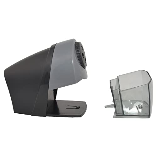 Westcott Compact Electric Pencil Sharpener, Multi-Hole Horizontal Design