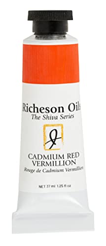 Jack Richeson Limited Edition Cadmiums Oil Paint Set | 6 Pack Cadmium Colors in 37ml tubes (1.25 oz) | Oil Paint Set for Adults Looking to Use Artist Oil Paints