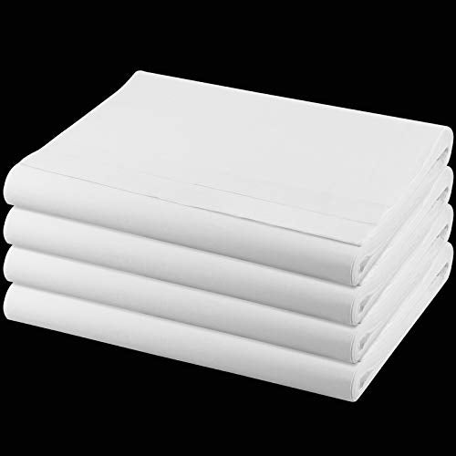 HAKZEON 400 Sheets Chinese Japanese Calligraphy Xuan Paper, 13.6 x 27.2 Inche Sumi Ink Drawing Rice Paper, Rice Paper for Writing Painting Drawing Practice, Brush Ink Writing, Painting Without Grids
