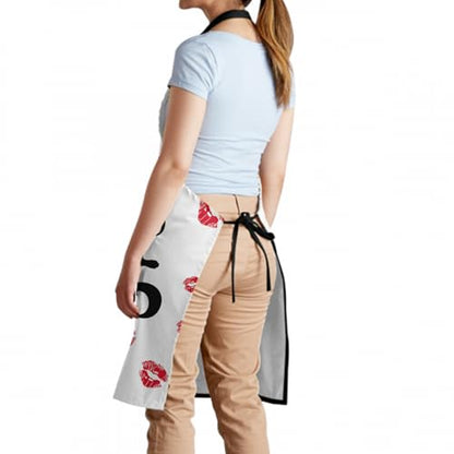 Imiss Waterproof Stain-Resistant Cooking Chef Aprons for Grill BBQ Baking 27 X 31 Inch - color: Kiss the Cook