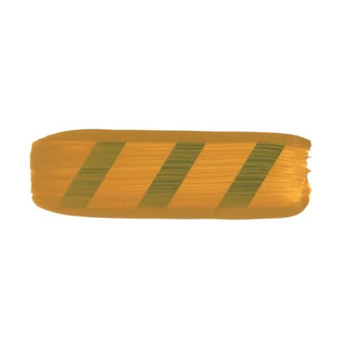 GOLDEN Fluid Acrylics, Yellow Ochre, 4 fl. oz. Bottle, Professional Acrylic Paint, Semi-Opaque