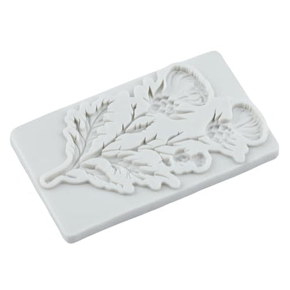 Flower Polymer Clay Molds Flower and Leaf Silicone Mold - color: Style D