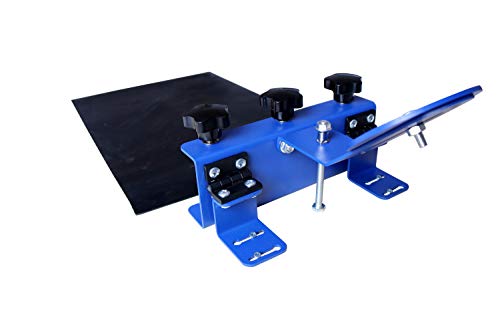 INTBUYING Desktop Screen Printing Hinge Clamp for Silk Screen Printing Machine Hobby Printer 9.8x2.4 Inches - size: 9.8''x2.4''