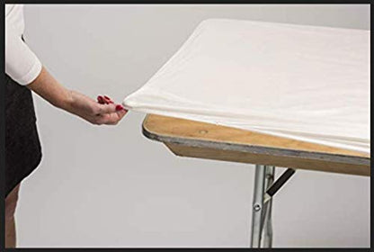 6' Rectangle Plastic Table Covers 30" x 72", Bundle of 5 (Celebration) - color: Celebration