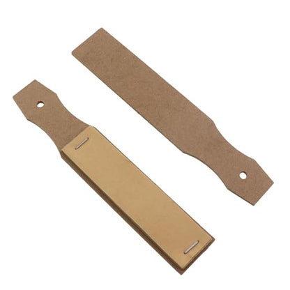 4PCS Flat Top Style Brown Sketch Sandpaper Pencil Sharpeners 16cm Pointer Art Drawing Tool Suitable for Chalk Crayons Charcoal