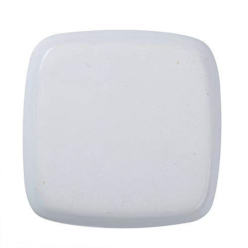 MEEDEN 7-Well Square White Porcelain Artist Paint Palette for Watercolor Gouache Acrylic Oil Painting, 5-4/5-Inch - style: SQUARE