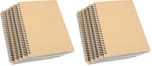5 Pcs A5 Sketchbook, Spiral Sketch Pads, 30 Sheets (60 Pages) 120 GSM Thicken Paper, for Art Painting and Drawing (A5) (Pack of 2) - size: A5 (5.83 x 8.27 inches) (Pack of 2)