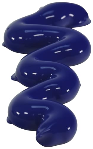Sax True Flow Heavy Body Acrylic Paint, 1/2 Gallon, Ultramarine Blue - 439280, 64 Fl Oz (Pack of 1) - color: Ultramarine Blue