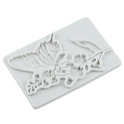 Butterfly Silicone Mold Flower and Butterfly Polymer Clay Molds - color: Style E