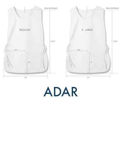 Adar Universal Cobbler Apron 6 Pack - Unisex Cobbler Apron - color: Burgundy, size: X-Large