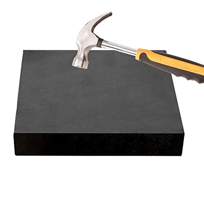 CHENTEC Rubber Bench Block Jeweler's Rubber Bench Block 6"x 6"(15CM x15CM) - color: Rubber Block, size: 6" x 6"(15cmx15cm)