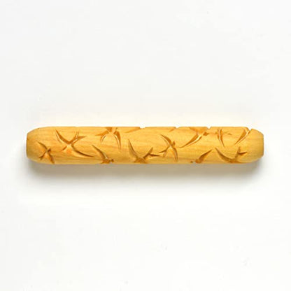MKM Pottery Tools Wood Hand Rollers for Clay (HR-45 Swooping Swallows) - size: HR-45 Swooping Swallows
