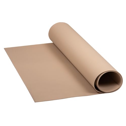 LotusFoam EVA Foam Sheet 3mm – 44"x 85" Craft Foam for Cosplay, Costumes & DIY, High Density 130 kg/m3, Heat Shapeable, Paintable, 35 Colors (Desert Sand) - Desert Sand - color: Desert Sand