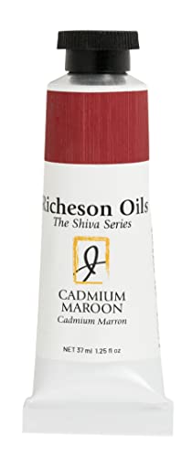 Jack Richeson Limited Edition Cadmiums Oil Paint Set | 6 Pack Cadmium Colors in 37ml tubes (1.25 oz) | Oil Paint Set for Adults Looking to Use Artist Oil Paints