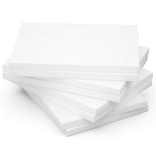 GOTIDEAL Stretched Canvas, 9x12 Inch Set of 8, Primed White - color: White, size: 9"x12"