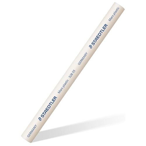 STAEDTLER Mars Plastic Eraser Refills - Latex-Free Erasers, Replacements for Refillable Holder, Home, School & Office, White, 2-Pack - style: 2 Eraser Refills