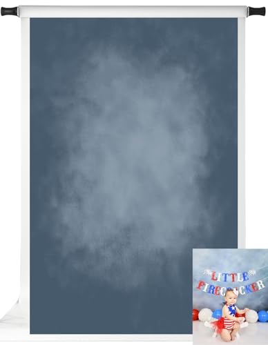 Kate Blue Photography Backdrops Abstract Photo Backdrop Poratrait Background for Photoshoot, 6.5x10ft - color: blue, size: 6.5x10ft