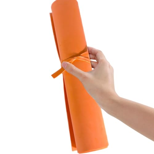EVA Foam Roll | High Density 85kg/m3 | 2mm Thick | 48"x14" | Ideal for Cosplay, Crafts, DIY Projects (Orange 2pcs) - color: Orange 2pcs