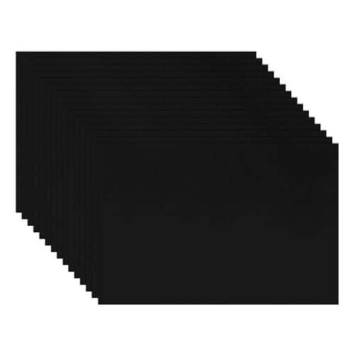 Guakicae 60 Sheets Black Cardstock 4 x 6 Thick Paper 110lb | Heavyweight Flat Card Stock Craft Paper for DIY Card Making, Invitations, Greeting Cards, Postcards, Halloween - color: Black, size: 4x6-60pcs