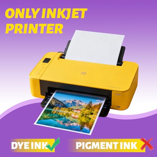 Uinkit White Glossy 8.5x11 Inkjet Photo Paper 180GSM 48lb 8.5Mil 100 Sheets Letter Size Instant Dry for All Inkjet Printers - size: 8.5x11x100, style: White Glossy