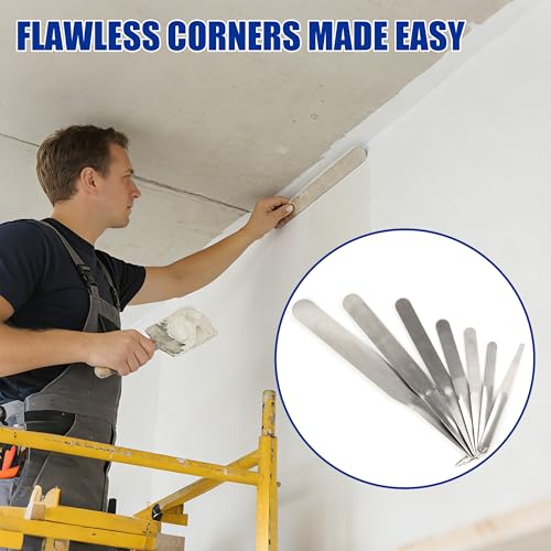 7-Piece Caulking Spatula Set,958-G01,Widths from 3/8" to 1-1/2