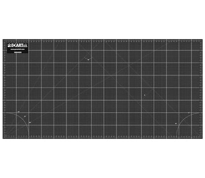 PK00013 Model GBM4080 Series 40" x 80" Professional Cutting Mat; Double-Sided Green/Black; Self-Healing; For Graphic Arts, Hobbies, Sewing, Scrapbooking, and other Cutting Projects - size: 80"L x 40"W