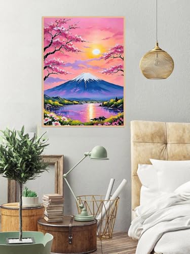 askkqtx Landscape Diamond Art Kits for Adults 12x16 Inch - color: G9583
