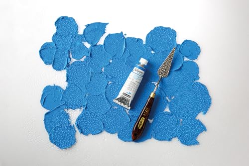 Schmincke Norma Blue ultramarine blue dark 120 ml, 21 402 012 | finest water-based artist oil paints, highly pigmented, lightfast, vegan - style: ultramarine blue deep