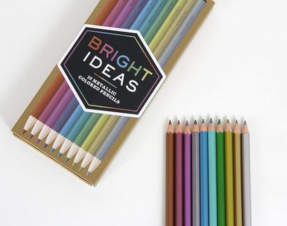 Bright Ideas Metallic Colored Pencils