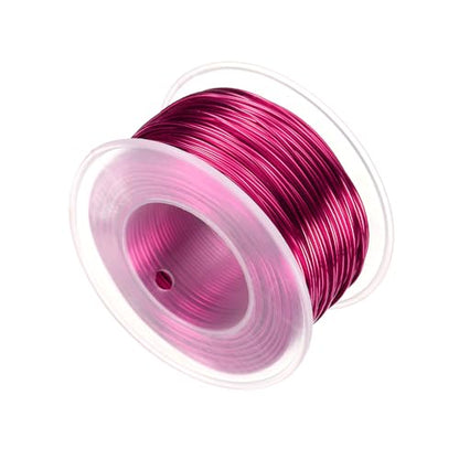 HARFINGTON 20 Gauge Aluminum Craft Wire 0.8mm 98.5ft Flexible Bendable Anodized Metal Jewelry Sculpting Wire for Jewelry Making Modelling Craft DIY, Caramel - color: Caramel, size: 30M x 0.8mm