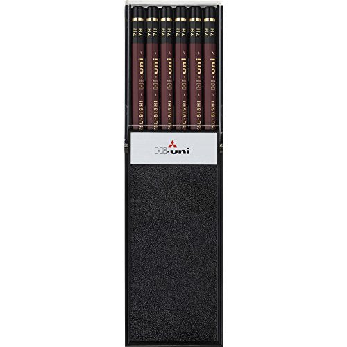 Uni Wooden Pencil, 7H, Box of 12 (HU7H) - style: 7H