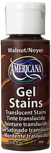 DecoArt Americana Gel Stains Paint, 2-Ounce, Walnut