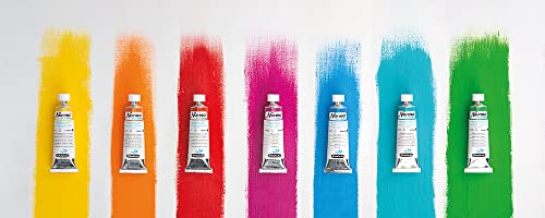 Schmincke - NORMA® Blue, 21416009, finest water-based artists' oil colors, highly pigmented, lightfast, vegan, indigo, 35 ml - color: 416 indigo