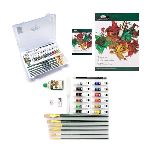 Royal & Langnickel Essentials Clear View Oil Painting Set, Large
