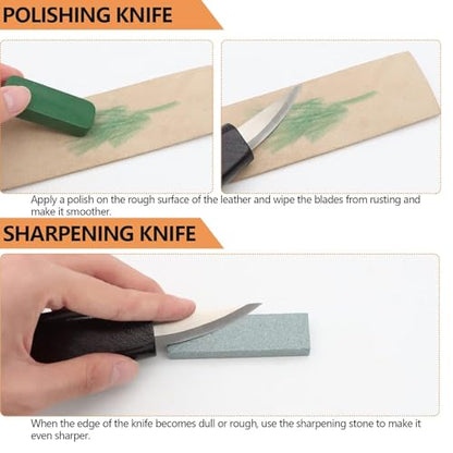VIBRATITE Deluxe Wood Carving Kit, 15 PCS Wood Carving Tools for Beginners - color: 15pcs