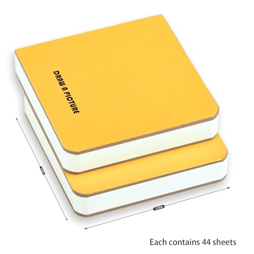 SEMLEART Watercolor Journal Mixed Media Sketchbook,3.9*3.9”(2Pack*40Sheets) - size: 3.9×3.9in-A