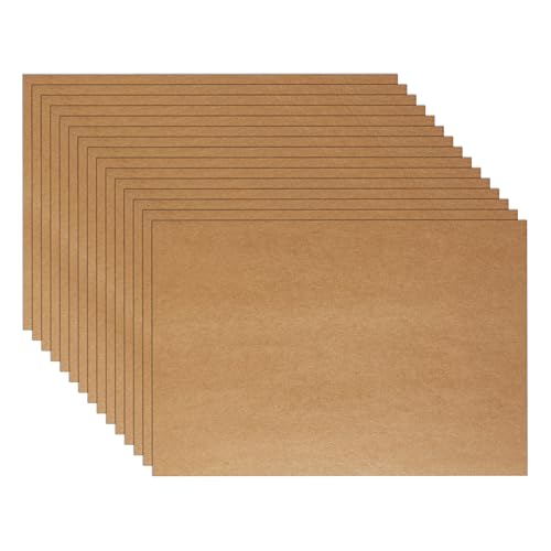 Guakicae 60 Sheets Brown Flat Cardstock 4 x 6 Thick Paper 110lb | Heavyweight Card Stock Kraft Paper for Cards Making, Wedding Invitations, Thank You Cards, Birthday, Stationery - color: Brown, size: 4x6-60pcs