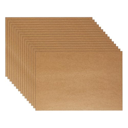 Guakicae 60 Sheets Brown Flat Cardstock 4 x 6 Thick Paper 110lb | Heavyweight Card Stock Kraft Paper for Cards Making, Wedding Invitations, Thank You Cards, Birthday, Stationery - color: Brown, size: 4x6-60pcs