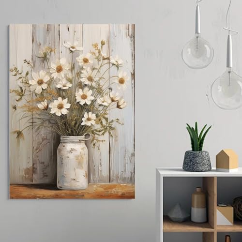 Diamond Art Kits for Adults,Vintage Flower Diamond Painting Kits 12x16in | Diamond Painting Kit - Sparkling Full Drill Design Perfect for Home Decor, Holiday Gifting, And Relaxing Crafting 12x16inch - color: DP01642