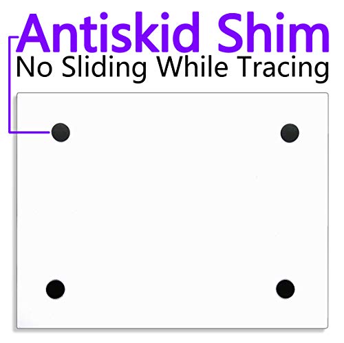 Big Sale ! A4 LED Light Box for Tracing, 60 LEDs Light Pad with Scale Ultra-Thin Continuously Brightness Adjustment USB LED Copy Board for Tracing, Tattoo Drawing or X-ray Viewing. - style: A4