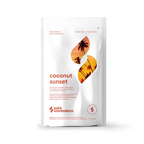 Paint Scentsations 110-01 Paint Scentsations Coconut Sunset Scented Paint Additive, 1 Oz.