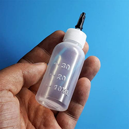 SKYPRO 37 Pcs Dispensers Applicator Bottles and Syringe Set, 30/50ml Dispensing Bottles With Funnel And Dispensing Needles for DIY Quilling, Acrylic Painting, Oiler Bottle, Craft, Artwork Hobbies… - size: Set 20
