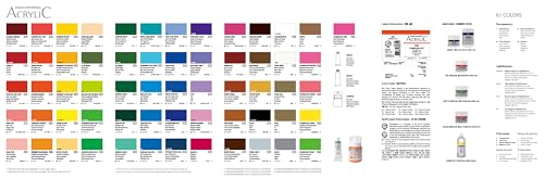 ShinHan Professional Acrylic Paint Color 20ml 36 Colors Tube Set