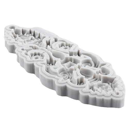 Baroque Polymer Clay Mold Baroque Scroll Lace Silicone Molds | DIY Craft Epoxy Resin Casting Polymer Clay Tools Crafts Air Dry Jewelry Making - color: Style P