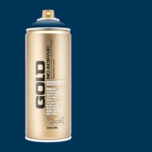 Montana Cans GOLD 400 ml Spray Color, Blue Note, 1 Count (Pack of 1) - color: Blue Note, size: 13.5 Fl Oz (Pack of 1)