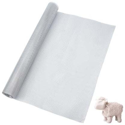 GORGECRAFT 3m*40cm Aluminum Sculpting Wire Weave Mesh Roll Metal Heavy Duty Armature Sculpture - Hole 3x4mm - Small Mesh Screen Sculptural Woven for DIY Art Craft Clay Jewelry Making Home Decor - size: 3m*40cm; Hole: 3x4mm