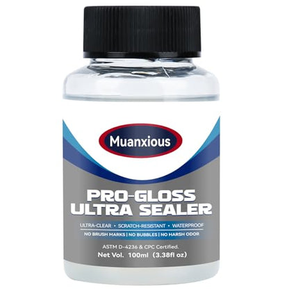 Studio High-Gloss Varnish for Air-Dry & Polymer Clay, 100 mL | Crystal-clear, no-tack finish after full cure; smooth, buildable coats for miniatures, ornaments and multiple clay projects - size: 100ml (3.38 fl oz)