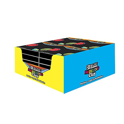 BAZIC Products Black Modeling Clay, 1 lb, 24-Case - color: Black, size: 24-Pack