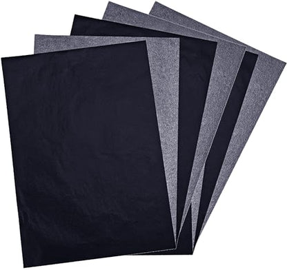 Carbon Paper for Tracing - 100 Sheets Carbon Transfer Paper, Graphite Paper for Carbon Copy, Perfect for Art, Crafts, and DIY Projects